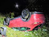 Straciła panowanie nad autem i dachowała. Badanie wykazało 3,3 promila.