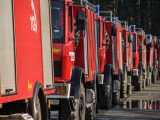 Pożar samochodu na parkingu podziemnym przy ul. Wielickiej w Krakowie. Ewakuowano 258 osób.