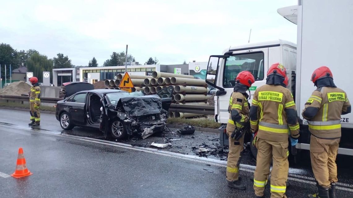 Tragiczny wypadek na DK94 w Wieliczce. Nie żyje 29-letni kierowca