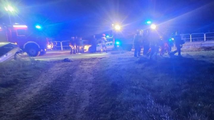 Poważny wypadek w Sułkowicach. Jedna osoba zabrana do szpitala przez LPR.