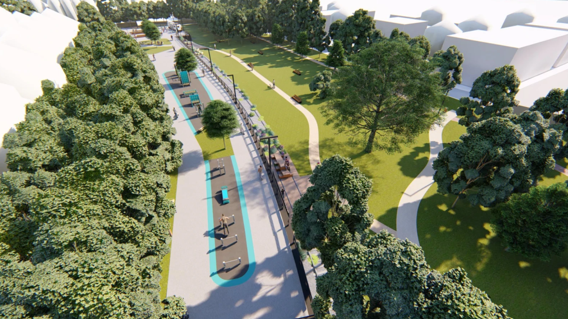 Kraków: Park przy Forcie w Bronowicach przejdzie kolejne zmiany. Powstaną nowe strefy rekreacji.